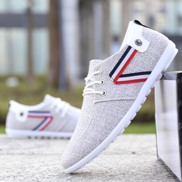⁦Men'S Soft-Soled Canvas Shoes, Sports And Leisure Old Beijing Cloth Shoes, Peas Shoes⁩ - الصورة ⁦6⁩