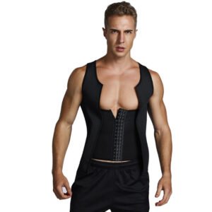 Men's Sauna Clothing Belly Vest Sports Vest Cross-border Corset Neoprene Tights Body-shaping Clothing