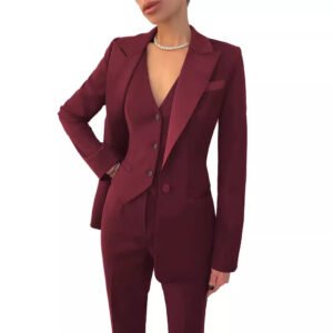 Women's Suit Three-Piece Business Career Leisure Women's Suit
