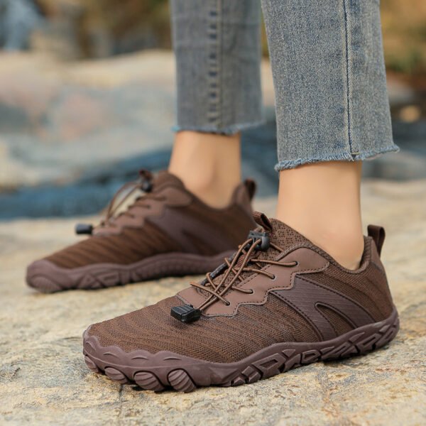 ⁦2024 Cross-border New Breathable Wide Last Shoes Men And Women Comfortable Soft Sneaker Outdoor Multi-functional Casual Shoes Wholesale⁩ - الصورة ⁦4⁩
