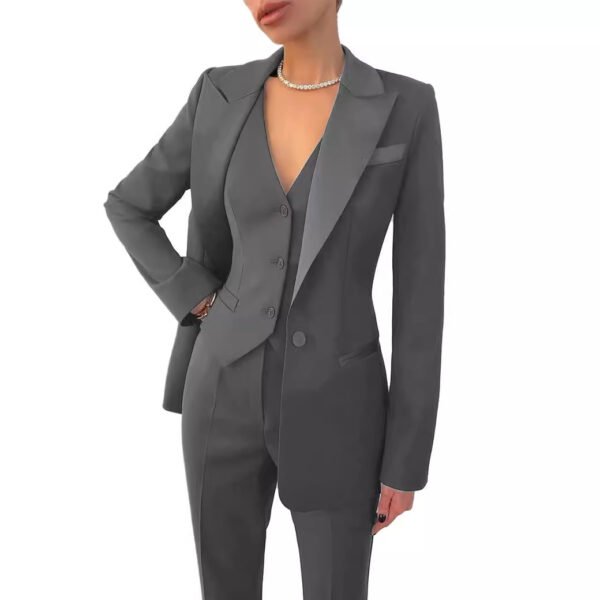 ⁦Women's Suit Three-Piece Business Career Leisure Women's Suit⁩ - الصورة ⁦4⁩