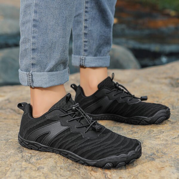 ⁦2024 Cross-border New Breathable Wide Last Shoes Men And Women Comfortable Soft Sneaker Outdoor Multi-functional Casual Shoes Wholesale⁩ - الصورة ⁦3⁩