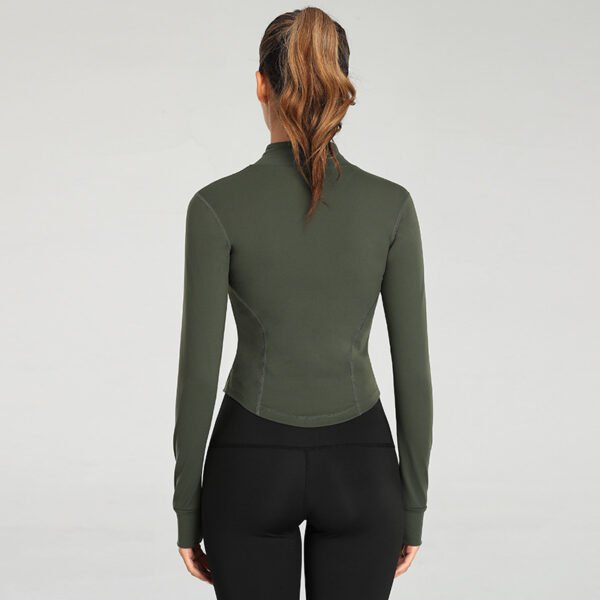⁦New Stand Collar Slim Fit Yoga Jacket⁩ - الصورة ⁦3⁩