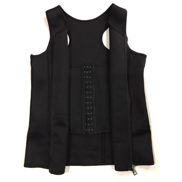 ⁦Men's Sauna Clothing Belly Vest Sports Vest Cross-border Corset Neoprene Tights Body-shaping Clothing⁩ - الصورة ⁦5⁩