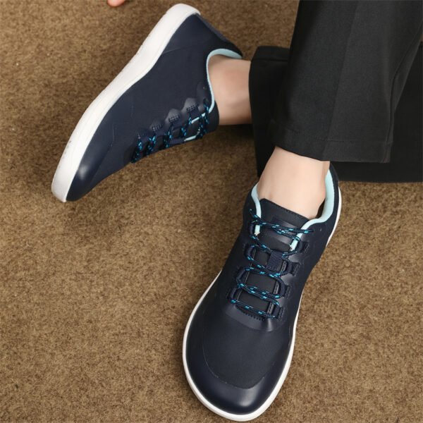 ⁦2024 New Wide Last Barefoot Shoes Men's Cross-border Plus Size Outdoor Sneaker Men's And Women's Breathable Mesh Wide Head Casual Shoes⁩ - الصورة ⁦2⁩