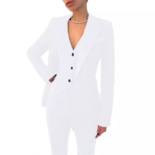 ⁦Women's Suit Three-Piece Business Career Leisure Women's Suit⁩ - الصورة ⁦3⁩