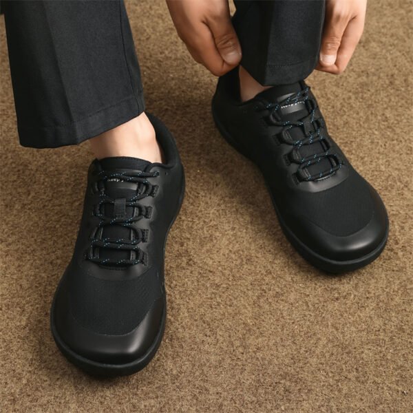 ⁦2024 New Wide Last Barefoot Shoes Men's Cross-border Plus Size Outdoor Sneaker Men's And Women's Breathable Mesh Wide Head Casual Shoes⁩ - الصورة ⁦3⁩
