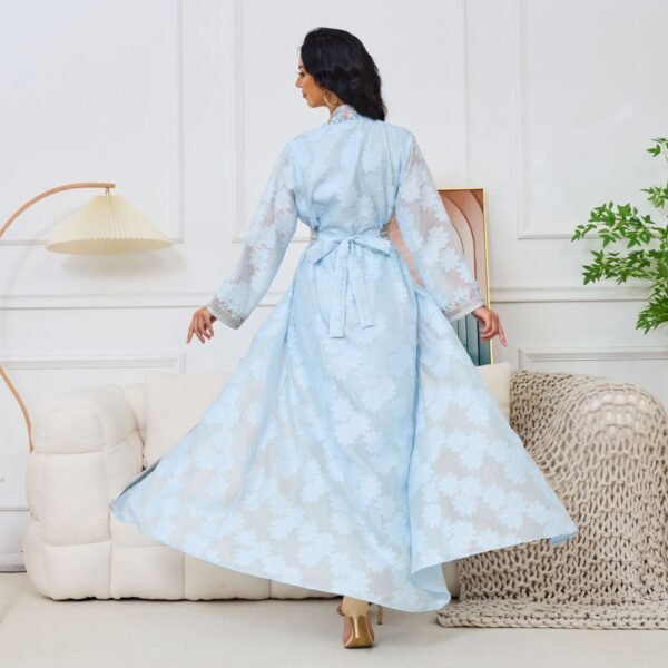 ⁦V-neck Women's Dresses⁩ - الصورة ⁦3⁩
