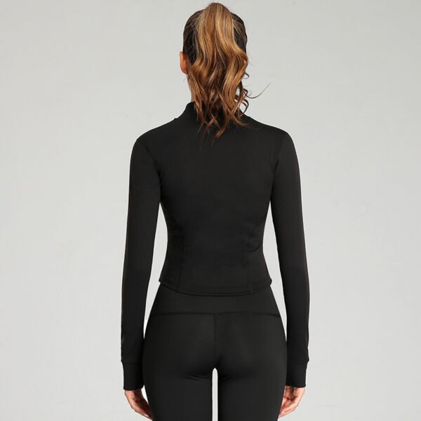 ⁦New Stand Collar Slim Fit Yoga Jacket⁩ - الصورة ⁦5⁩