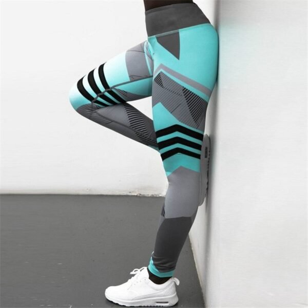 ⁦Reflective Sport Yoga Pants⁩ - الصورة ⁦5⁩