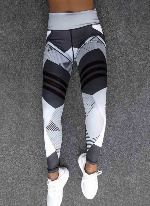 ⁦Reflective Sport Yoga Pants⁩ - الصورة ⁦2⁩